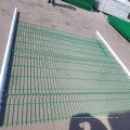 2X4 inch galvanized v folds protective welded wire mesh fence